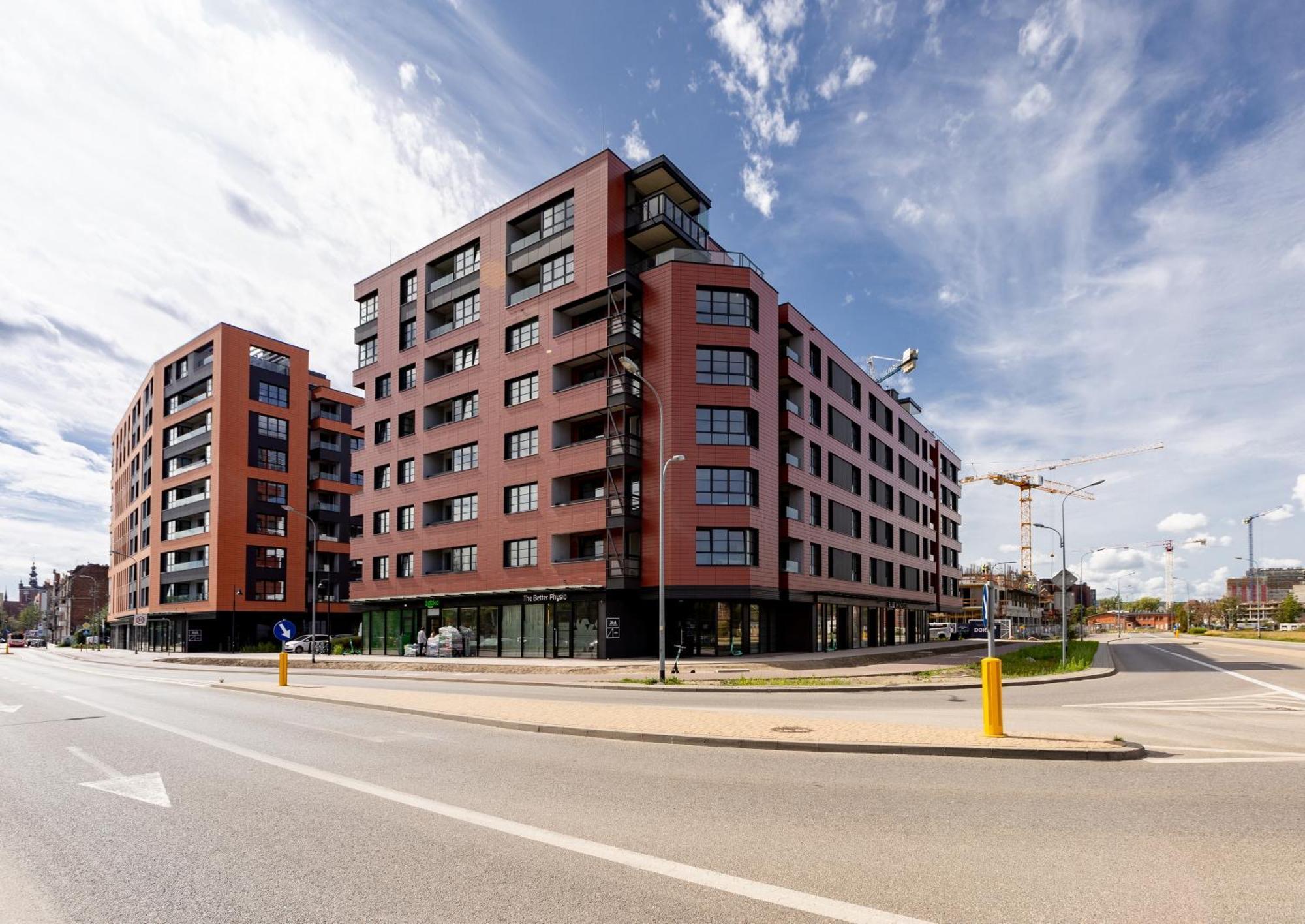 Doki Living - Foodhall & Parking By Downtown Apartments Gdansk Exterior foto