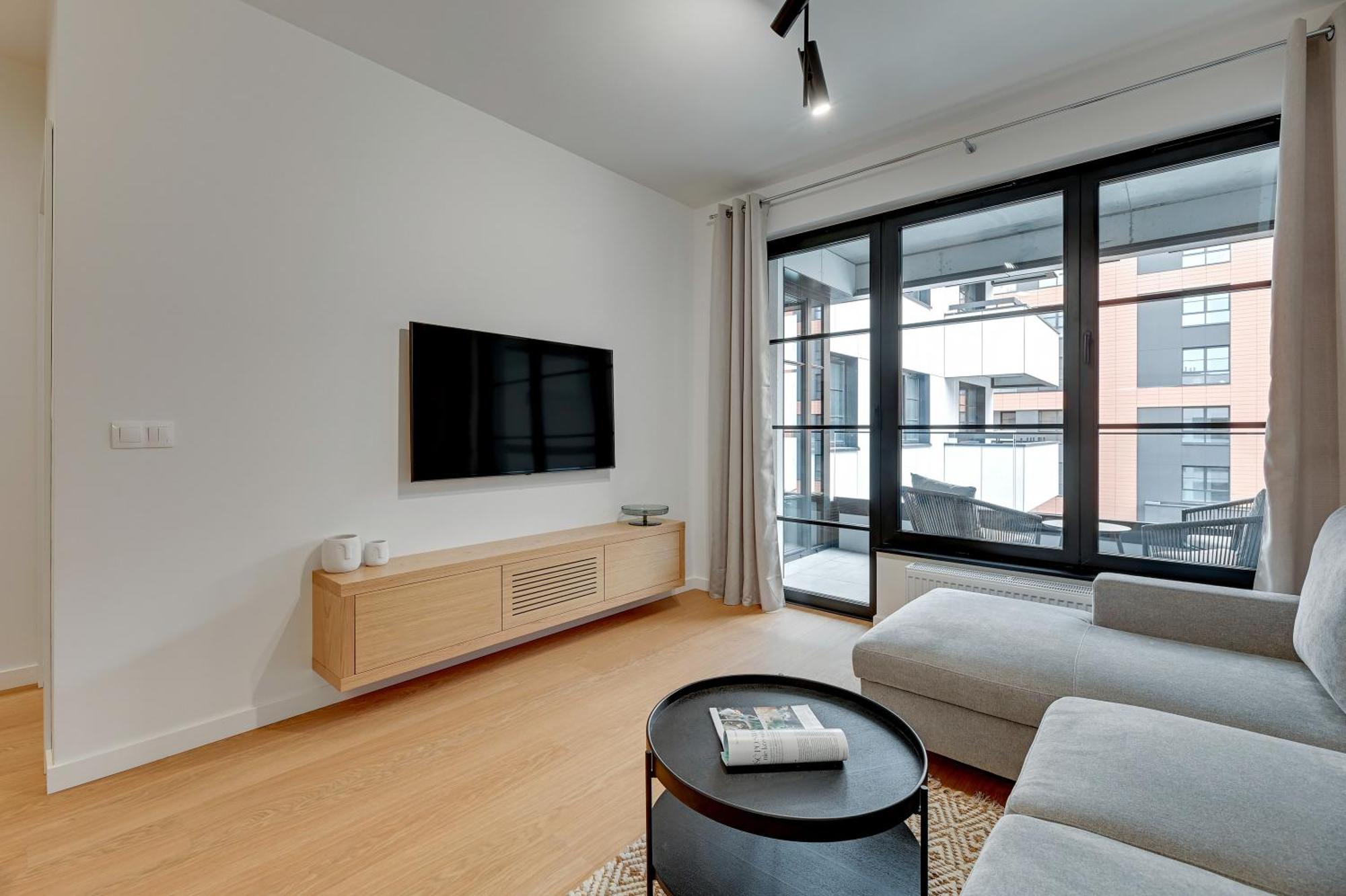 Doki Living - Foodhall & Parking By Downtown Apartments Gdansk Exterior foto