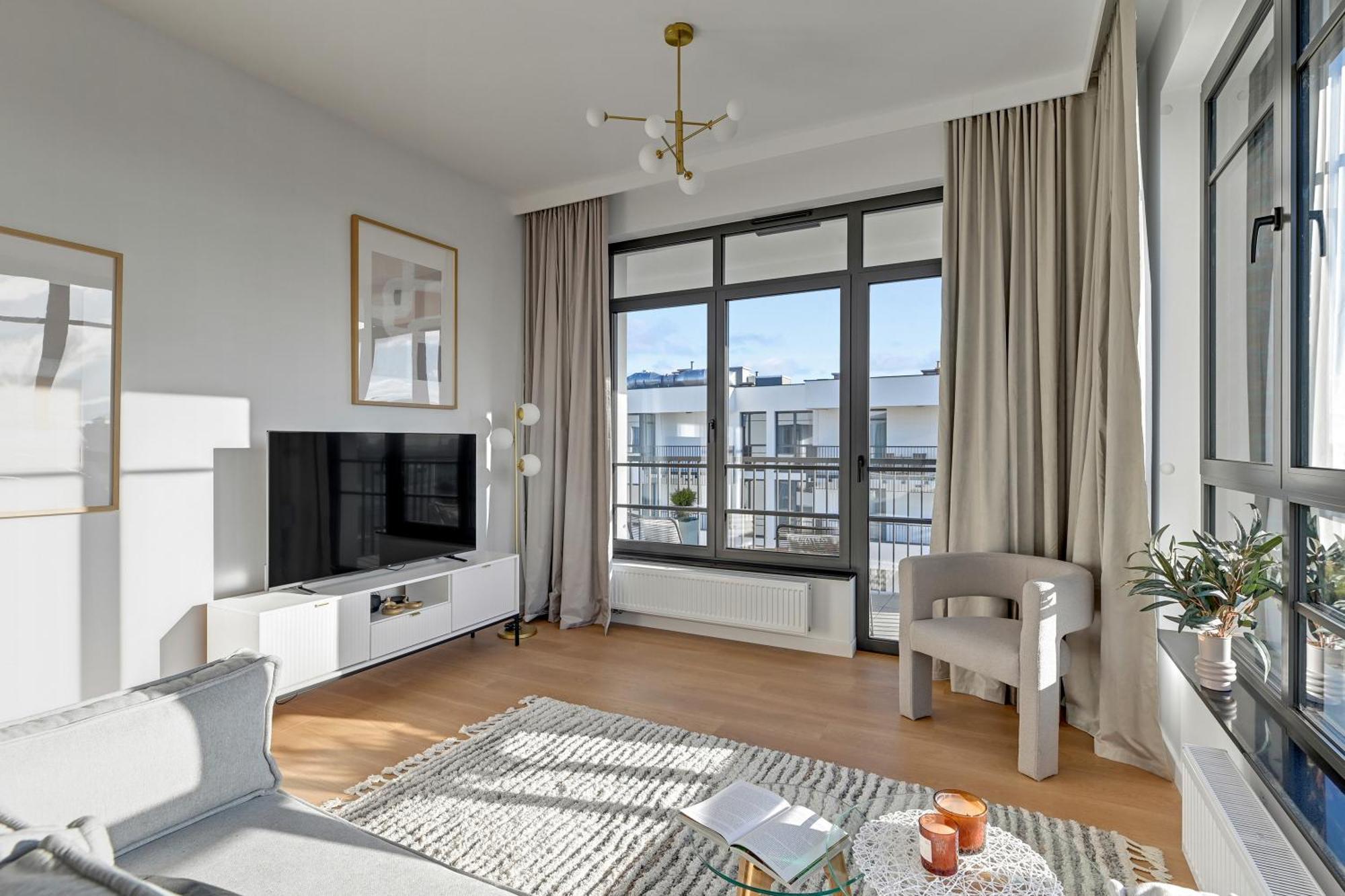 Doki Living - Foodhall & Parking By Downtown Apartments Gdansk Exterior foto