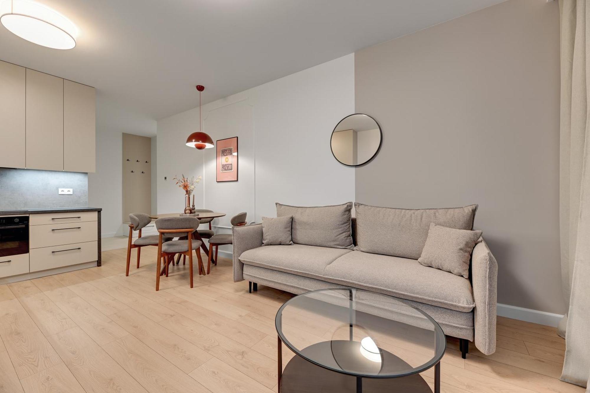 Doki Living - Foodhall & Parking By Downtown Apartments Gdansk Exterior foto