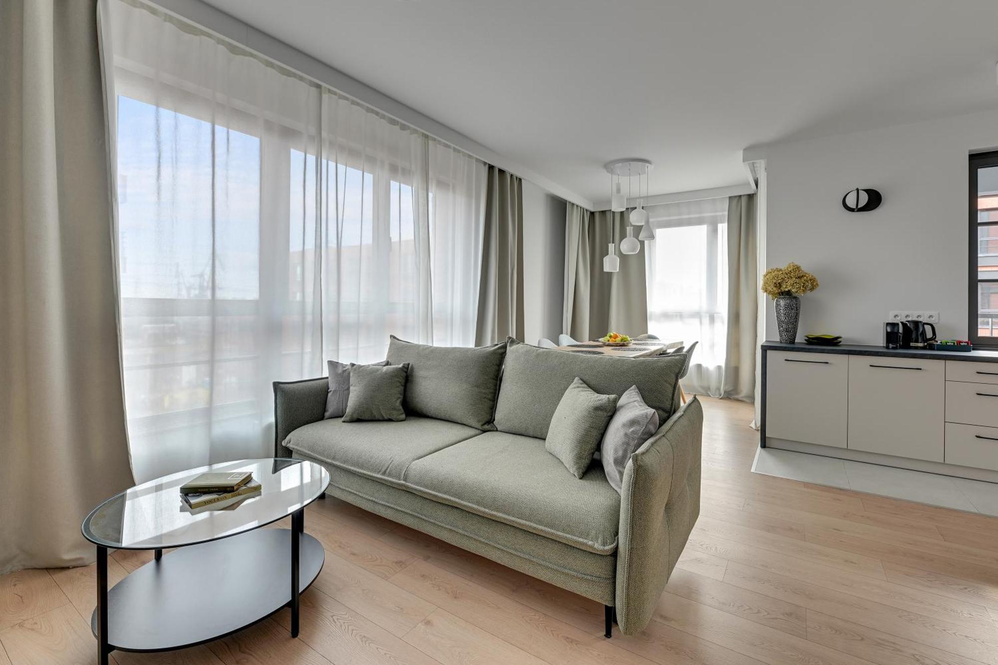 Doki Living - Foodhall & Parking By Downtown Apartments Gdansk Exterior foto
