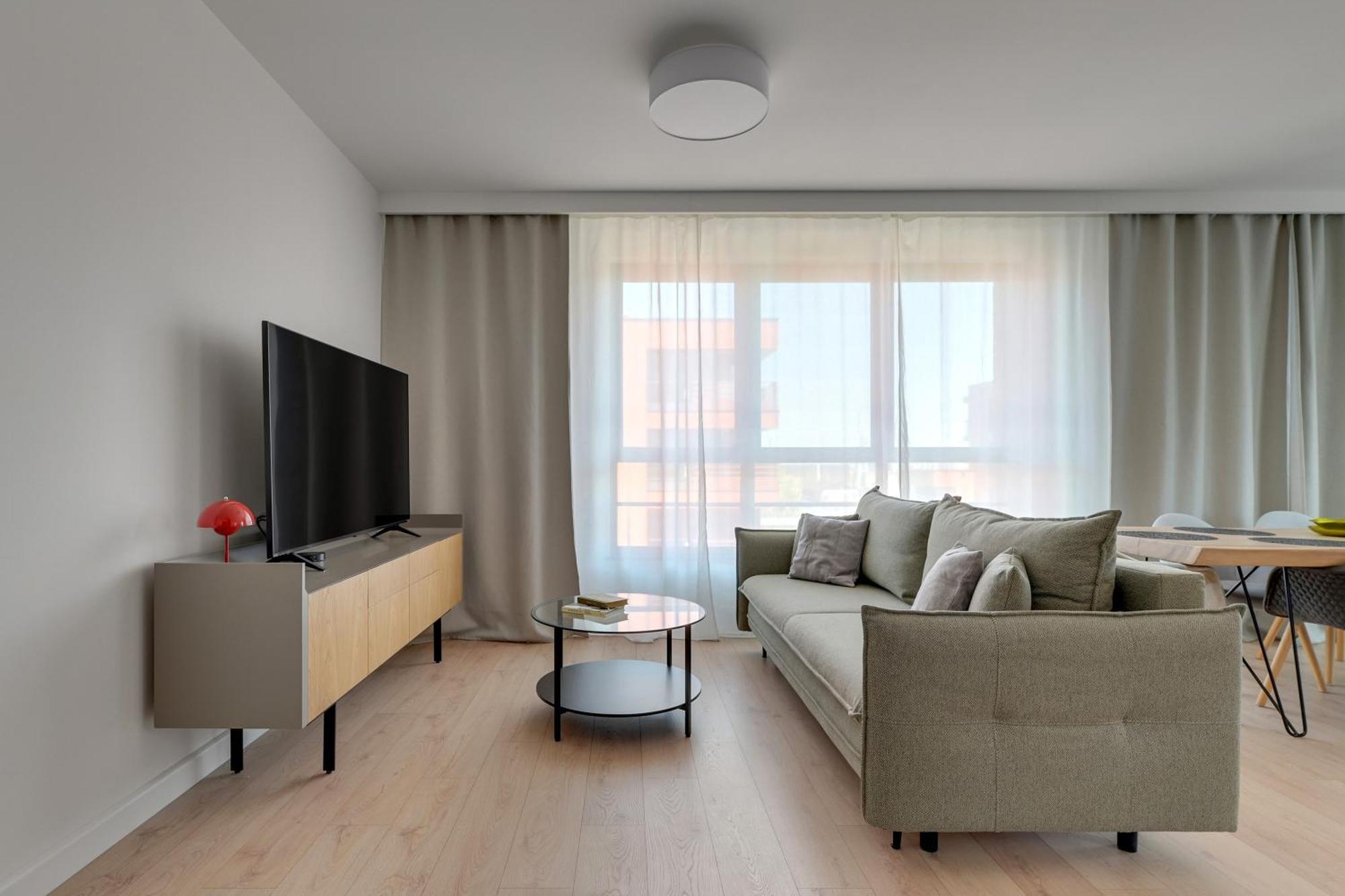 Doki Living - Foodhall & Parking By Downtown Apartments Gdansk Exterior foto